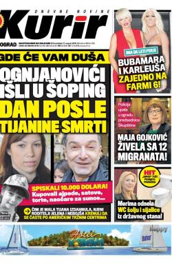 Kurir - broj 550, 17. avg 2015.