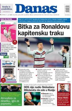 Danas - broj 8585, 1. apr 2021.