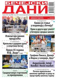 Bečejski Dani - broj 768, 19. jul 2025.