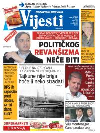 Vijesti - broj 5765, 16. apr 2014.