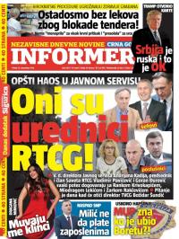 Informer CG - broj 1413, 16. dec 2016.