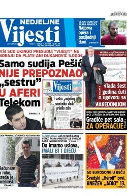 Vijesti - broj 6163, 24. maj 2015.