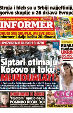 Informer - broj 1866, 13. jun 2018.