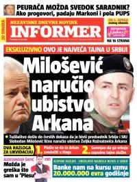 Informer - broj 580, 31. mar 2014.