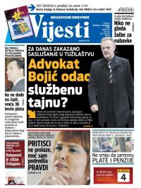 Vijesti - broj 6327, 5. nov 2015.