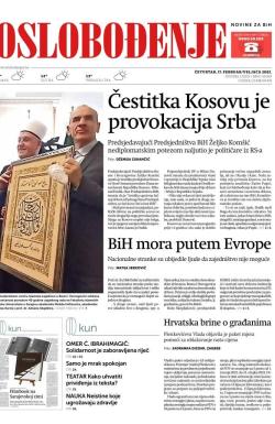 Oslobođenje - broj 26919, 17. feb 2022.