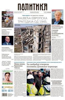 Politika - broj 39951, 23. feb 2025.