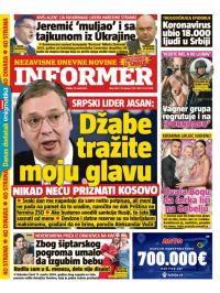 Informer - broj 3320, 17. mar 2023.