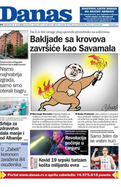 Danas - broj 8253, 4. maj 2020.