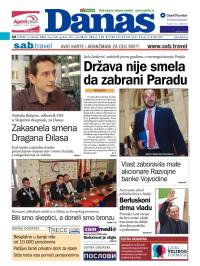 Danas - broj 5846, 1. okt 2013.