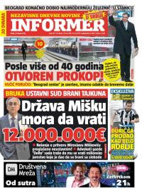 Informer - broj 1137, 27. jan 2016.
