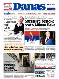 Danas - broj 5868, 23. okt 2013.