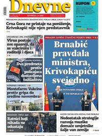 Dnevne novine - broj 3141, 4. nov 2021.