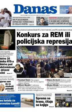 Danas - broj 9895, 23. apr 2025.
