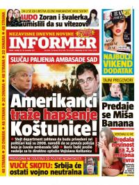 Informer - broj 1696, 18. nov 2017.