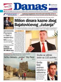 Danas - broj 6143, 25. jul 2014.