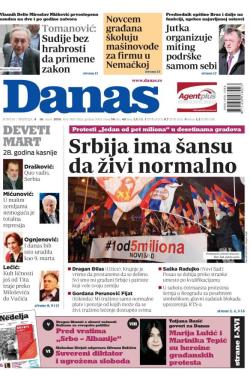 Danas - broj 7831-7832, 9. mar 2019.
