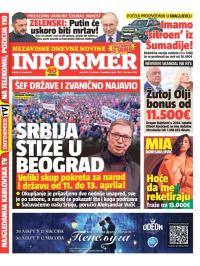 Informer - broj 3940, 28. mar 2025.