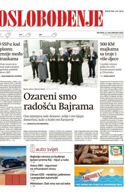 Oslobođenje - broj 25.005, 6. jul 2016.