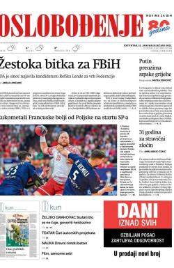 Oslobođenje - broj 27196, 12. jan 2023.