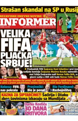 Informer - broj 1876, 25. jun 2018.