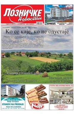 Lozničke novosti - broj 755, 2. sep 2022.