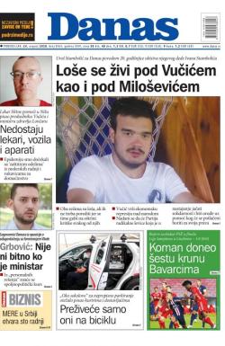 Danas - broj 8365, 24. avg 2020.
