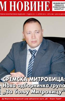 M Novine, Sr. Mitrovica - broj 589, 3. apr 2013.