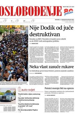 Oslobođenje - broj 27189, 4. jan 2023.