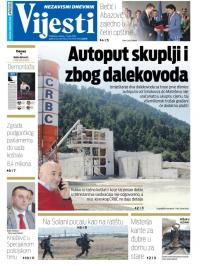 Vijesti - broj 7182, 7. apr 2018.