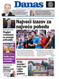 Danas - broj 9215, 30. jan 2023.