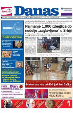 Danas - broj 6735, 8. mar 2016.