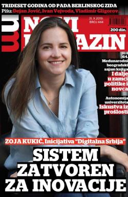 Novi magazin - broj 444, 31. okt 2019.