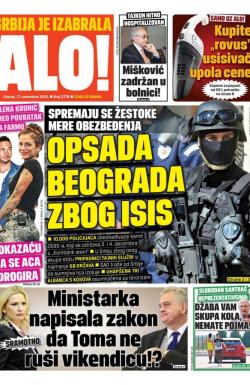 Alo - broj 2778, 17. nov 2015.