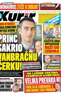 Kurir - broj 2143, 26. jan 2020.