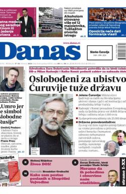 Danas - broj 9536, 17. feb 2024.