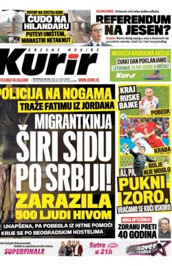 Kurir - broj 1576, 28. jun 2018.