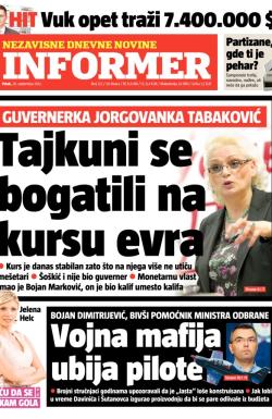 Informer - broj 122, 28. sep 2012.