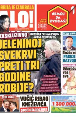 Alo - broj 3069, 9. sep 2016.