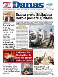Danas - broj 7352, 15. nov 2017.