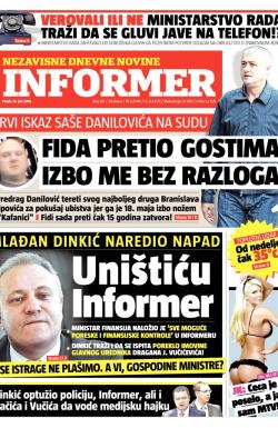 Informer - broj 337, 14. jun 2013.