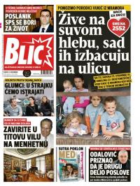 Blic - broj 7802, 3. nov 2018.