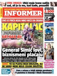 Informer - broj 741, 8. okt 2014.