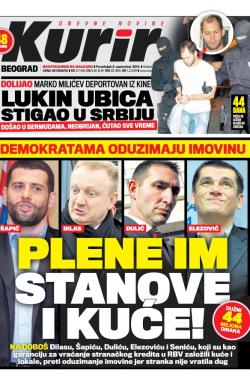 Kurir - broj 214, 8. sep 2014.