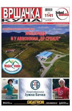 Vršačka kula - broj 1141, 3. nov 2017.