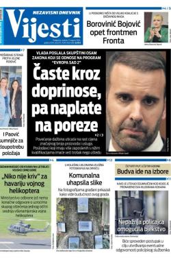 Vijesti - broj 9450, 17. avg 2024.