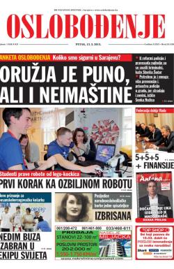 Oslobođenje - broj 24.528, 13. mar 2015.