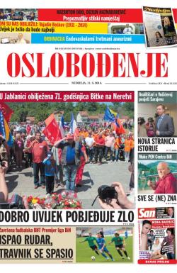 Oslobođenje - broj 24.222, 11. maj 2014.
