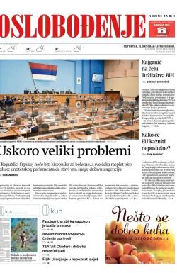 Oslobođenje - broj 26819, 21. okt 2021.