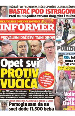 Informer - broj 2293, 2. nov 2019.